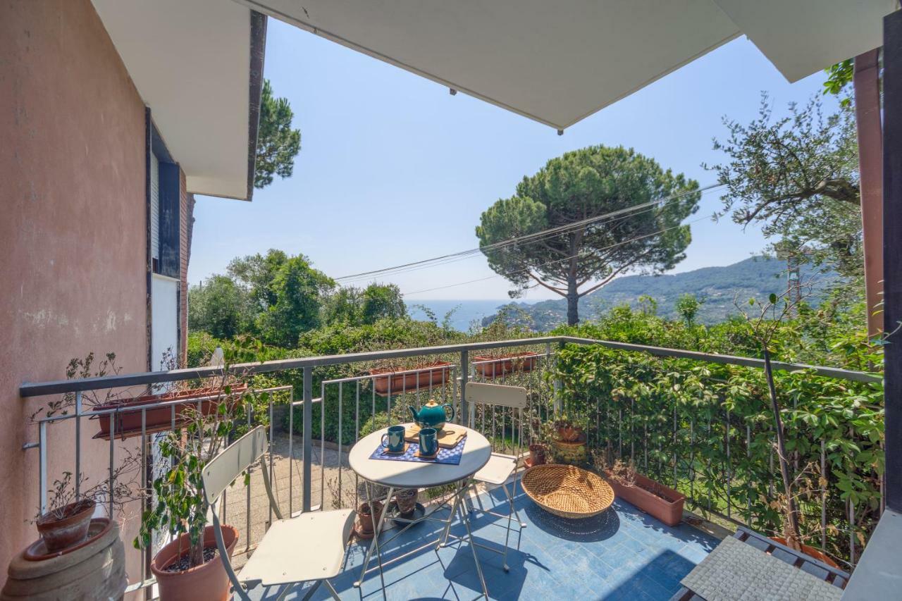 Appartement Casa Anna Sea View, Pool, Parking & Wifi à Rapallo Extérieur photo